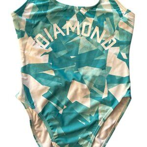 Diamond Supply Co. Simplicity One Piece Bathing Suit NWOT Size XS MSRP $70